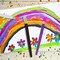 U.S. Art Supply 10-Piece Large Round Children&#x27;s Chubby Hog Bristle Tempera Paint Brush Set - Fun Kid&#x27;s Party, School, Student, Class Craft Painting